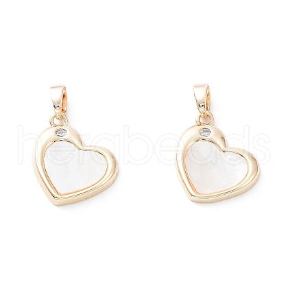 Rack Plating Brass Pendants KK-A183-23G-1