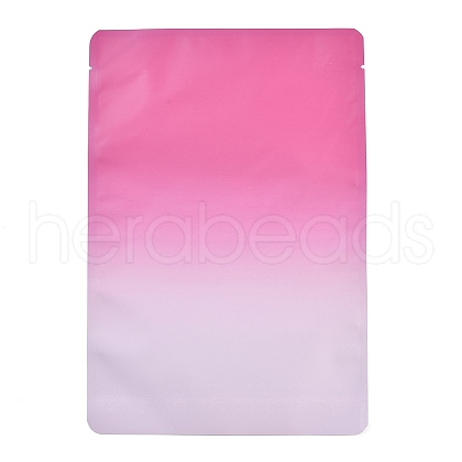 Two Tone Rectangle Plastic Zip Lock Gift Bags OPP-C003-01F-03-1