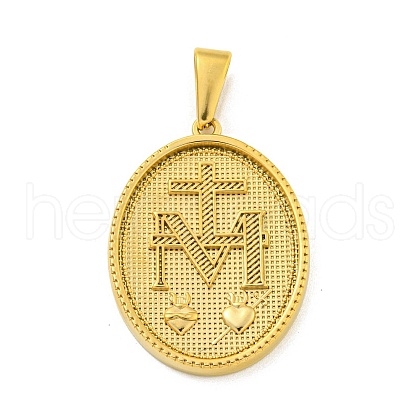 Ion Plating(IP) 304 Stainless Steel Pendants STAS-R231-18G-05-1