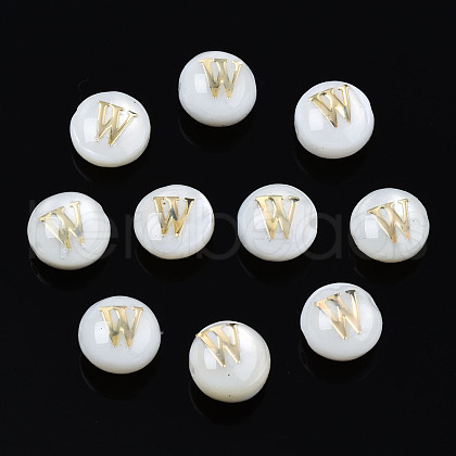 Natural Freshwater Shell Beads SHEL-S278-036W-1