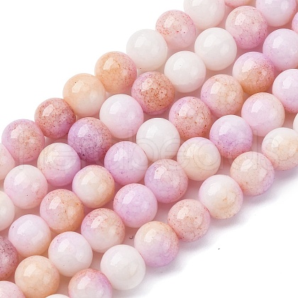 Opaque Glass Beads Strands GLAA-T031-01O-05-1