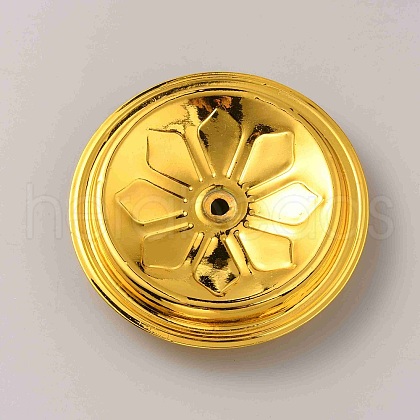 Aluminum Floating Wick Holder AJEW-WH20002-07G-1