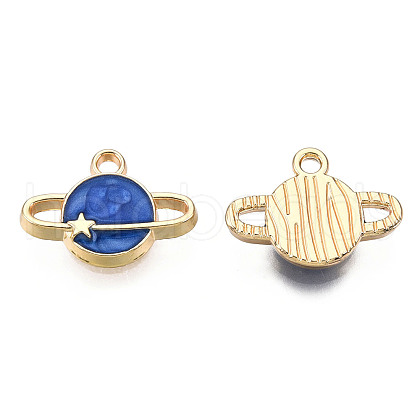 Alloy Enamel Pendants ENAM-T009-66B-RS-1