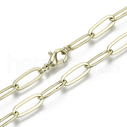 Brass Paperclip Chains MAK-S072-13B-14KC-1