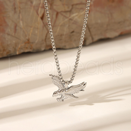 Vintage Stainless Steel Pendant Street Style Personality Exaggerated Necklaces UN6144-2-1