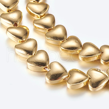 Non-magnetic Synthetic Hematite Beads Strands G-P338-27A-6mm-G-1