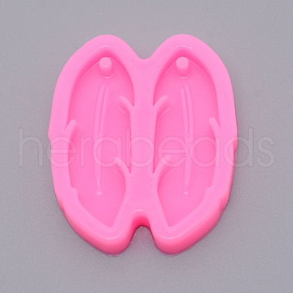 Feather Pendant Silicone Molds DIY-WH0210-21-1