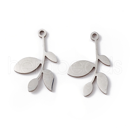 Non-Tarnish 304 Stainless Steel Pendants STAS-E186-06P-1