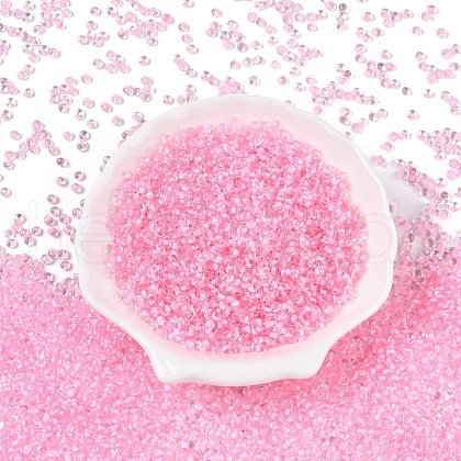 8/0 Inside Colours Transparent Glass Seed Beads X1-SEED-T007-06G-1
