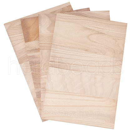 Rectangle Wood Breaking Boards WOOD-WH0131-02C-1
