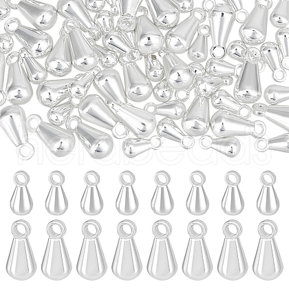 Beebeecraft 80Pcs 2 Styles Brass Pendants KK-BBC0016-14-1