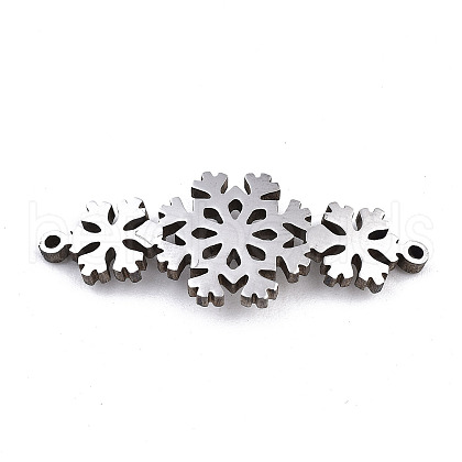 Non-Tarnish 304 Stainless Steel Link Connectors X-STAS-T059-17P-1