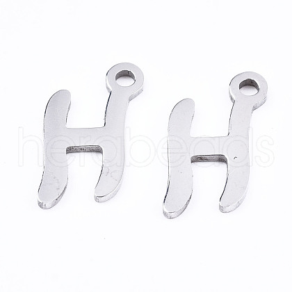 201 Stainless Steel Charms STAS-T044-217P-H-1