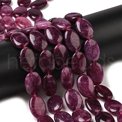 Natural Dyed Malaysia Jade Beads Strands G-B137-A01-01K-1