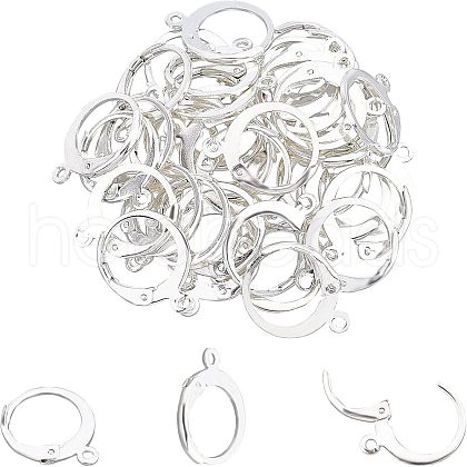 Unicraftale 304 Stainless Steel Leverback Earring Findings STAS-UN0009-77-1