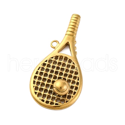 304 Stainless Steel Pendants STAS-H235-07G-1