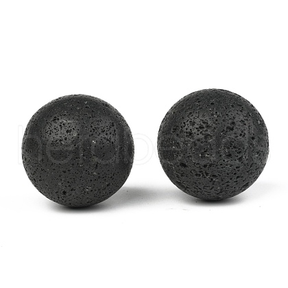 Natural Lava Rock Beads G-M358-01C-1