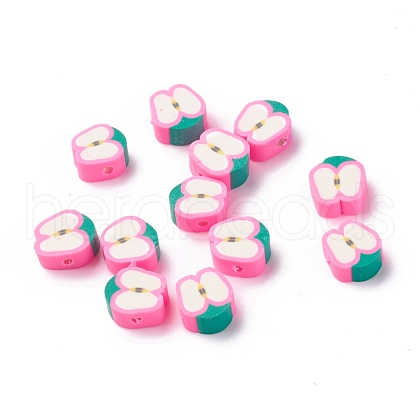 Handmade Polymer Clay Beads X-CLAY-R069-01C-01-1