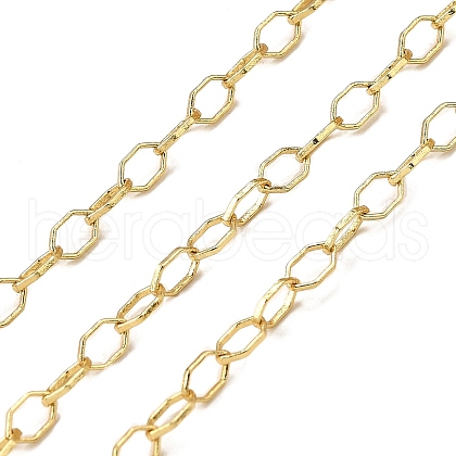 Brass Polygon Link Chains CHC-C014-02A-G-1