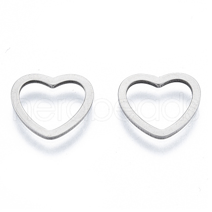 Non-Tarnish 201 Stainless Steel Linking Rings STAS-N090-T06-1-1