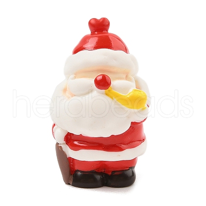 Christmas Resin Sculpture Display Decorations DJEW-K029-02A-1