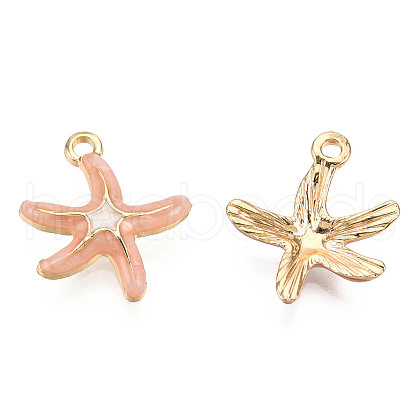 Alloy Enamel Pendants X-ENAM-T009-60D-RS-1