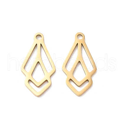 201 Stainless Steel Pendants STAS-I199-A06-G-1