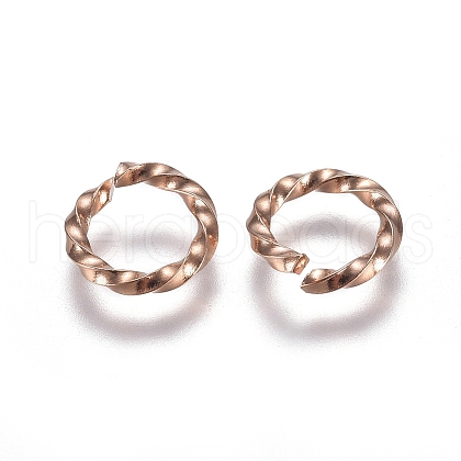 304 Stainless Steel Jump Rings STAS-E484-71D-RG-1