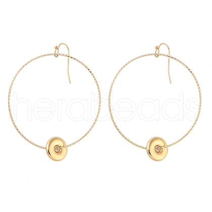Ion Plating(IP) 304 Stainless Steel Dangle Earrings for Women EJEW-G397-03G-1
