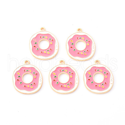 Alloy Enamel Pendants X-ENAM-R058-04-1