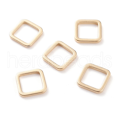 Brass Linking Rings KK-Y003-01B-G-1