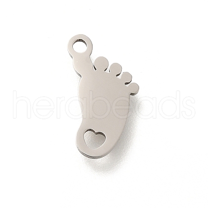 201 Stainless Steel Charms STAS-R132-12P-1