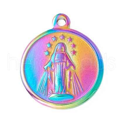 Ion Plating(IP) 304 Stainless Steel Pendants STAS-C049-24M-1