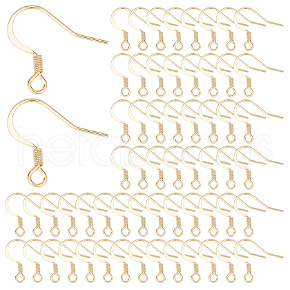 SUNNYCLUE 100Pcs 304 Stainless Steel French Earring Hooks STAS-SC0004-65-1