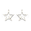 Non-Tarnish 201 Stainless Steel Pendants STAS-N098-107P-1