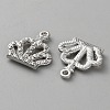 Alloy Rhinestone Pendants FIND-P033-01P-2