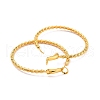 Grooved Large Ring Huggie Hoop Earrings for Women Girl KK-C224-04A-G-2