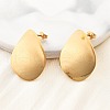 304 Stainless Steel Stud Earrings EJEW-D319-09B-G-2
