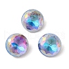 Glass Rhinestone Cabochons RGLA-L029-10B-BBLA-1