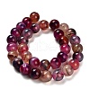 Dyed Natural Agate Beads Strands G-G203-10J-12mm-3