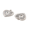 Non-Tarnish 304 Stainless Steel Charms STAS-A089-32P-2