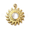 301 Stainless Steel Pendants STAS-K266-02B-G-1
