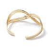 Brass Cuff Bangle BJEW-P168-D02-2