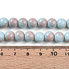 Baking Painted Glass Beads Strands DGLA-N012-8mm-06-4