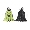 Halloween Theme Rack Plating Alloy Enamel Pendants PALLOY-O109-55EB-1