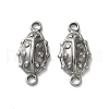 304 Stainless Steel Connector Charms STAS-R164-04P-01-1