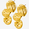 Geometric Irregular 304 Stainless Steel Stud Earrings HE6710-2-2