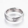 304 Stainless Steel Wide Band Rings RJEW-G082-02-3