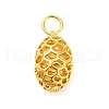 Hollow Brass Pendants KK-L229-003G-1