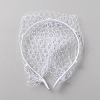 Bridal Pearl Mesh Veil Cloth Hair Bands MRMJ-WH0082-05A-02-1